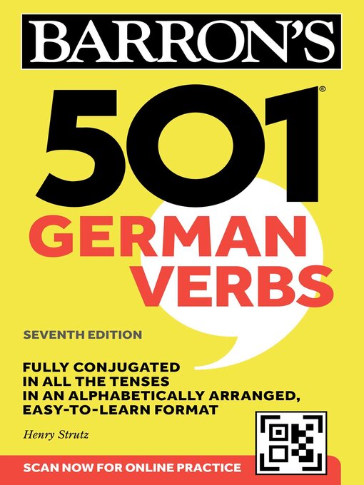 Title details for 501 German Verbs by Henry Strutz - Available
